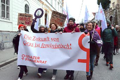 Die Zukunft ist feministisch! Heute im Porträt: Der Grazer Frauenrat mit Anna Majcan und Isabella Meier. Die Zukunft ist feministisch! Heute im Porträt: Der Grazer Frauenrat mit Anna Majcan und Isabella Meier.