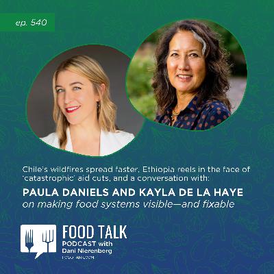 540. Chile's Wildfires Spread Faster, Ethiopia Reels in the Face of 'Catastrophic' Aid Cuts, and a Conversation with Paula Daniels and Kayla de la Haye on Making Food Systems Visible—and Fixable 540. Chile's Wildfires Spread Faster, Ethiopia Reels in the Face of 'Catastrophic' Aid Cuts, and a Conversation with Paula Daniels and Kayla de la Haye on Making Food Systems Visible—and Fixable