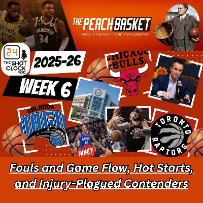 The Shotclock Pod: Fouls and Game Flow, Hot Starts, and Injury-Plagued Contenders