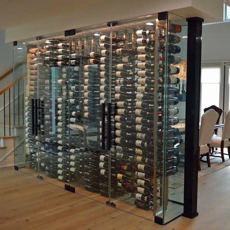 Elevate Your Wine Collection with Custom Glass Wine Cellars