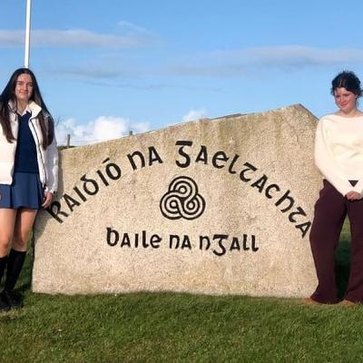 Louise Ní Chiobháin, Caoimhe Ní Chiobháin, Konrad Kopec agus Saoirse Beth Cluamháin Ní Shlatara Louise Ní Chiobháin, Caoimhe Ní Chiobháin, Konrad Kopec agus Saoirse Beth Cluamháin Ní Shlatara