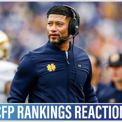 CFP Rankings Reaction + Final Notre Dame vs Pitt Review