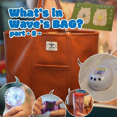 #024 What's in my bag? ウェーブ編②