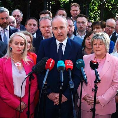 Fallout from the Fianna Fáil report and a visit to a refugee camp