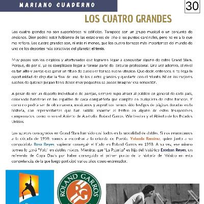 Los cuatro grandes por Mariano Cuaderno