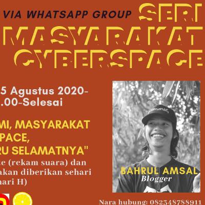 Pandemi, Masyarakat Cyberspace, dan Juru Selamatnya