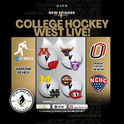 College Hockey West LIVE!  Se 5  Ep 36 Nov 2, 2025
