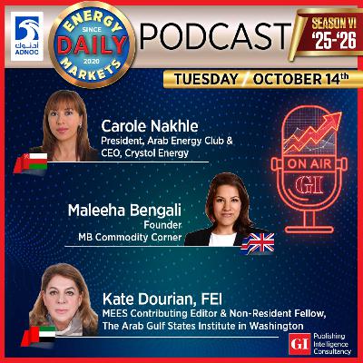 PODCAST: Daily Energy Markets - Oct 14th