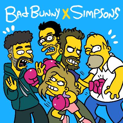 Bad Bunny en Los Simpsons