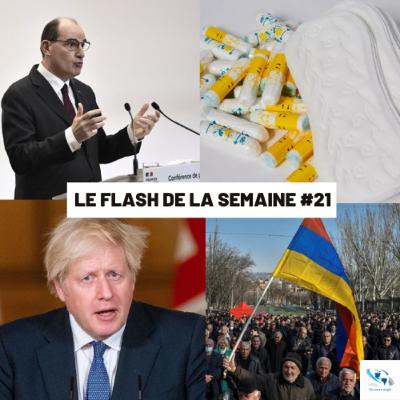 Flash de la semaine du 22 février - Surveillance renforcée COVID, protections périodiques et Arménie Flash de la semaine du 22 février - Surveillance renforcée COVID, protections périodiques et Arménie