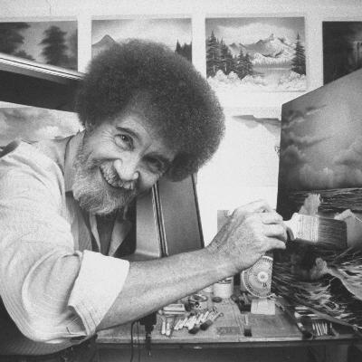 Happy Little Trees: The joy of Bob Ross (and Thomas Kinkade)