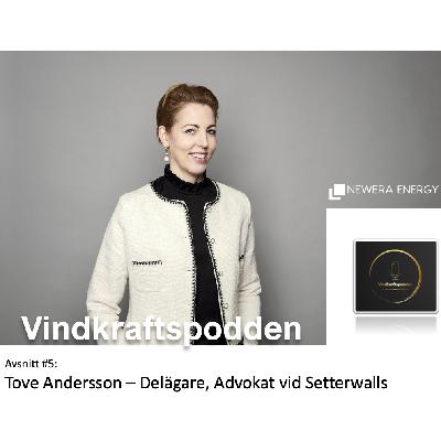 #5 - Tove Andersson, Delägare och Advokat vid Setterwalls #5 - Tove Andersson, Delägare och Advokat vid Setterwalls
