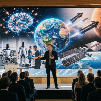 【2026年ダボス会議】イーロン・マスクが語る「意識の火を灯し続ける未来」——5つの衝撃的な提言