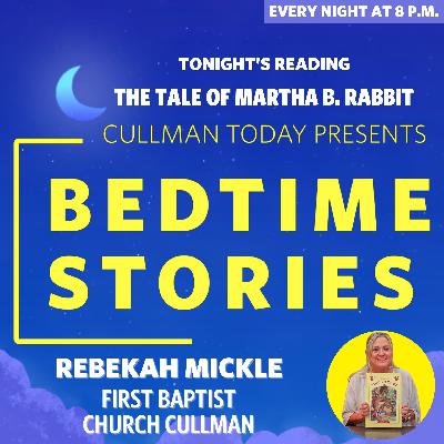 Bedtime Stories β Rebekah Mickle reads The Tale Of Martha B. Rabbit Bedtime Stories β Rebekah Mickle reads The Tale Of Martha B. Rabbit