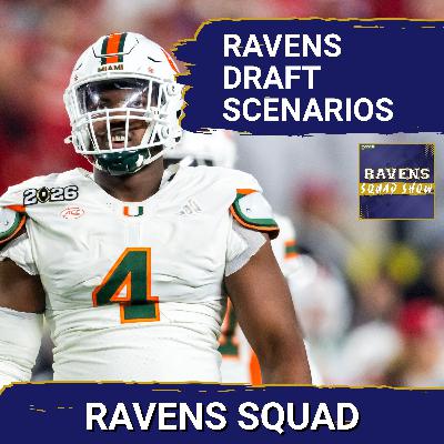 RAVENS SQUAD SHOW: BEST and WORST case Draft Scenarios for Baltimore Ravens