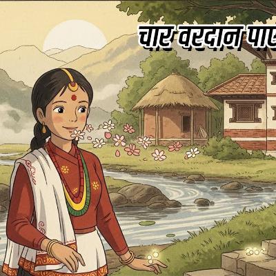 २ लोककथाः आकाशमा लुकेकी कन्या । चार वरदान पाएकी राजकुमारी 2 Folk Tales
