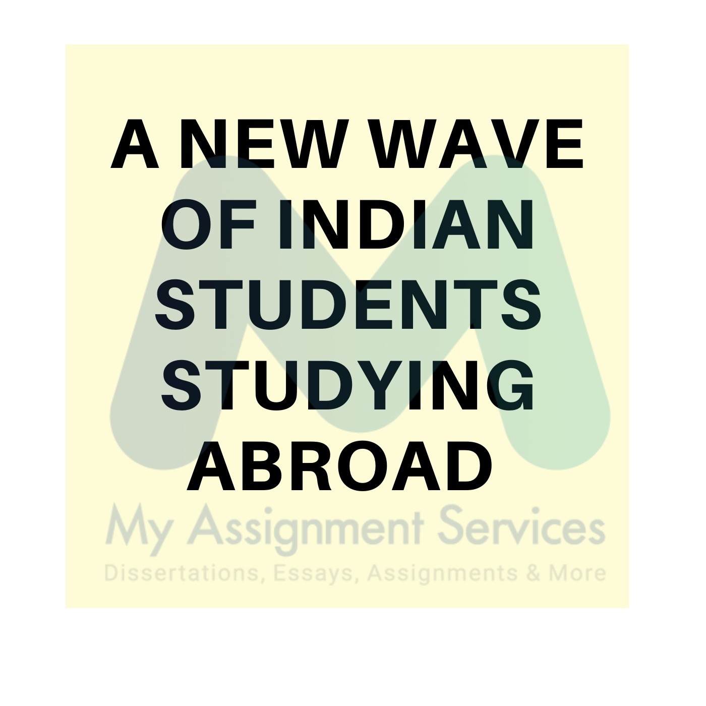 My Assignment Services