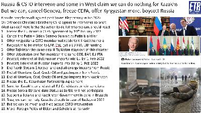 #356 Boycott all CSTO aggressors of Kazakhstan