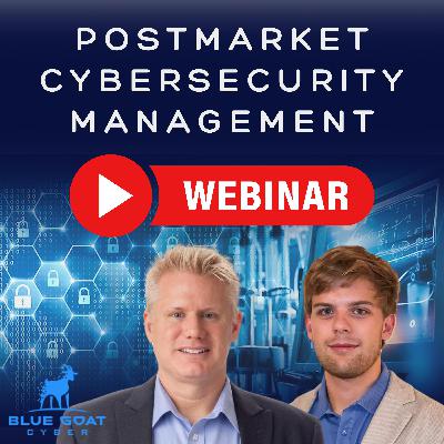Webinar: Postmarket Cybersecurity Management