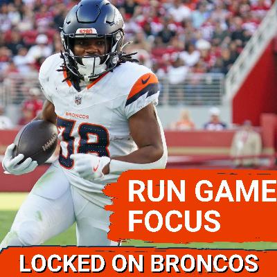 TURNAROUND: Denver Broncos RUN GAME Should Be FOCUS of the Bye Week
