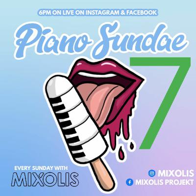 PIANO SUNDAE 7 Facebook & Instagram Live 14 06 2020 AMAPIANO MIX