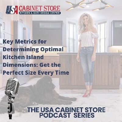 Elegant Kitchen and Bath Concepts | Kitchen Island Size Guide | Optimal Dimensions & Metrics - USA Cabinet Store Elegant Kitchen and Bath Concepts | Kitchen Island Size Guide | Optimal Dimensions & Metrics - USA Cabinet Store