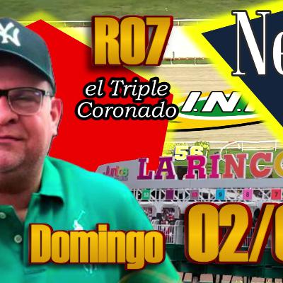 el GRAN RETO !... #LaRinconada 02/03/25 | R07 | Nelson Bozo "el Triple Coronado del Hipismo" | #5y6 🏇🏅🏆