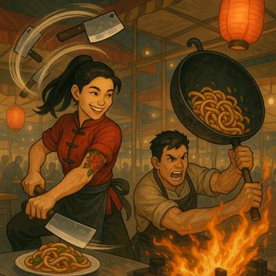 原創故事#120 忍者婆婆村004