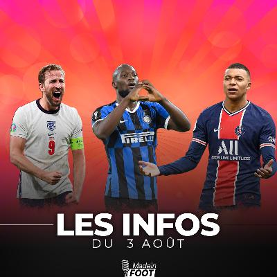 Le JT du 03/08 : Harry Kane part au clash avec Tottenham, Chelsea envoie du lourd pour Lukaku, Mbappé reste au PSG mais... Le JT du 03/08 : Harry Kane part au clash avec Tottenham, Chelsea envoie du lourd pour Lukaku, Mbappé reste au PSG mais...