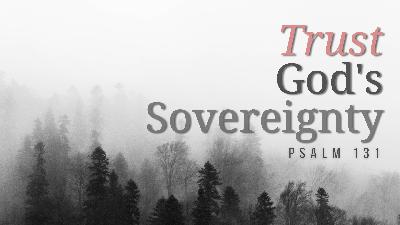 SERMON: Trust God's Sovereignty - Psalm 131 SERMON: Trust God's Sovereignty - Psalm 131