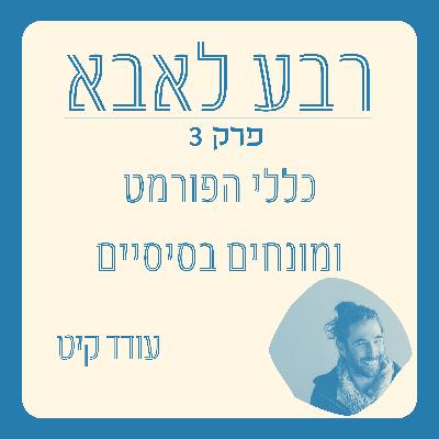 פרק 3 - מה זה אבא נוכח וכללי הפורמט