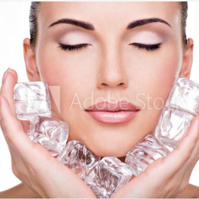 Benefits of ice on face