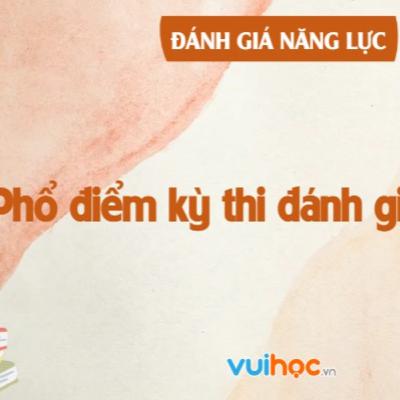 Pho diem ky thi danh gia nang luc DHQG