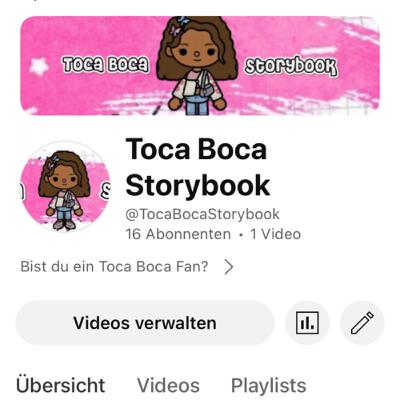Ich habe einen YouTube Kanal 😱