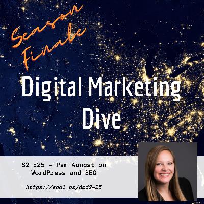 Season Finale S2 E25 – Pam Aungst on WordPress and SEO Season Finale S2 E25 – Pam Aungst on WordPress and SEO