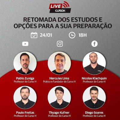 RETOMADA DOS ESTUDOS E OPÇÕES DO CURSO H PARA SUA PREPARAÇÃO EM 2023