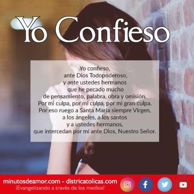 Yo confieso - Oración