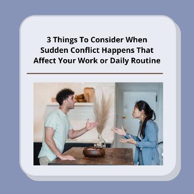 Handling Conflicts In A Relationship Without Affecting Your Work Life