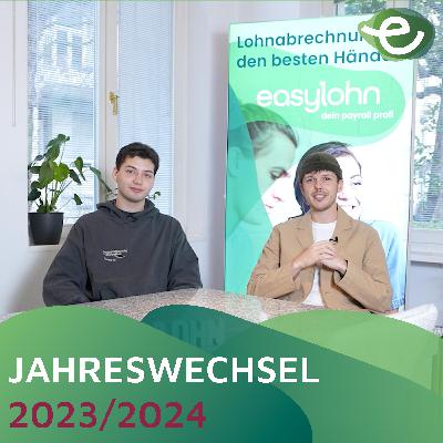 Jahreswechsel 2023/2024 in der Lohnabrechnung
