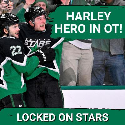 UNSTOPPABLE: Dallas Stars RECLAIM Their Edge—Thomas Harley Ends Jets in Overtime Classic 4-3!