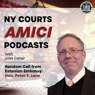 A Random Call From the Estonian Embassy: Hon. Peter F. Lane