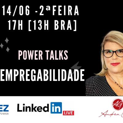 108 #PowerTalks Empregabilidade com Andréa Greco