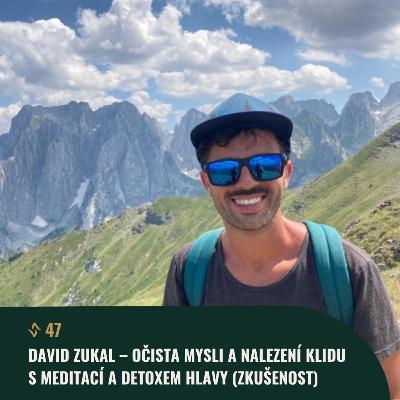 #47 David Zukal – očista mysli a nalezení klidu s meditací a detoxem hlavy (zkušenost)