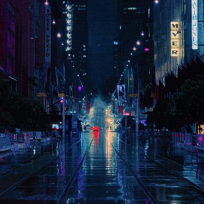 Lofi Music & Calming Rain 1 Hour
