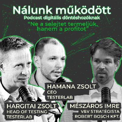 “Ne a selejtet termeljük, hanem a profitot” - Vendég: Mészáros Imre “Ne a selejtet termeljük, hanem a profitot” - Vendég: Mészáros Imre