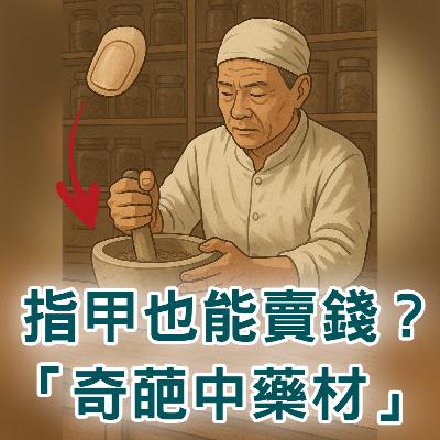 【S2 EP.098】剪指甲也能賺錢?這些「奇葩中藥材」你一定想不到! 【S2 EP.098】剪指甲也能賺錢?這些「奇葩中藥材」你一定想不到!