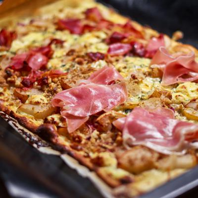 Locker & Lecker #136: Flammkuchen Remix Birne