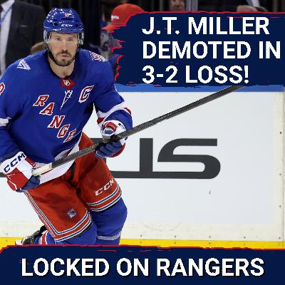 J.T. Miller DEMOTED by Mike Sullivan in 3-2 Rangers loss! Dylan Garand SHINES in NHL debut!! J.T. Miller DEMOTED by Mike Sullivan in 3-2 Rangers loss! Dylan Garand SHINES in NHL debut!!