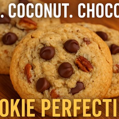 Brown Butter Pecan Coconut Chocolate Chip Cookies | Chewy & Flavorful!