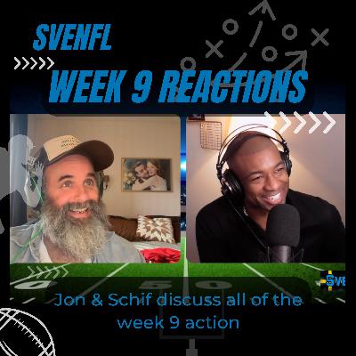 SveNFL 2025 Week 9 Reactions SveNFL 2025 Week 9 Reactions